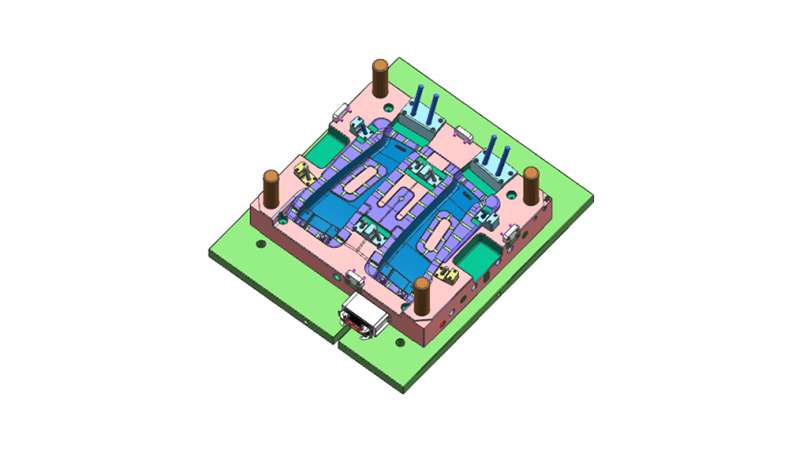 UG塑胶模具设计作品